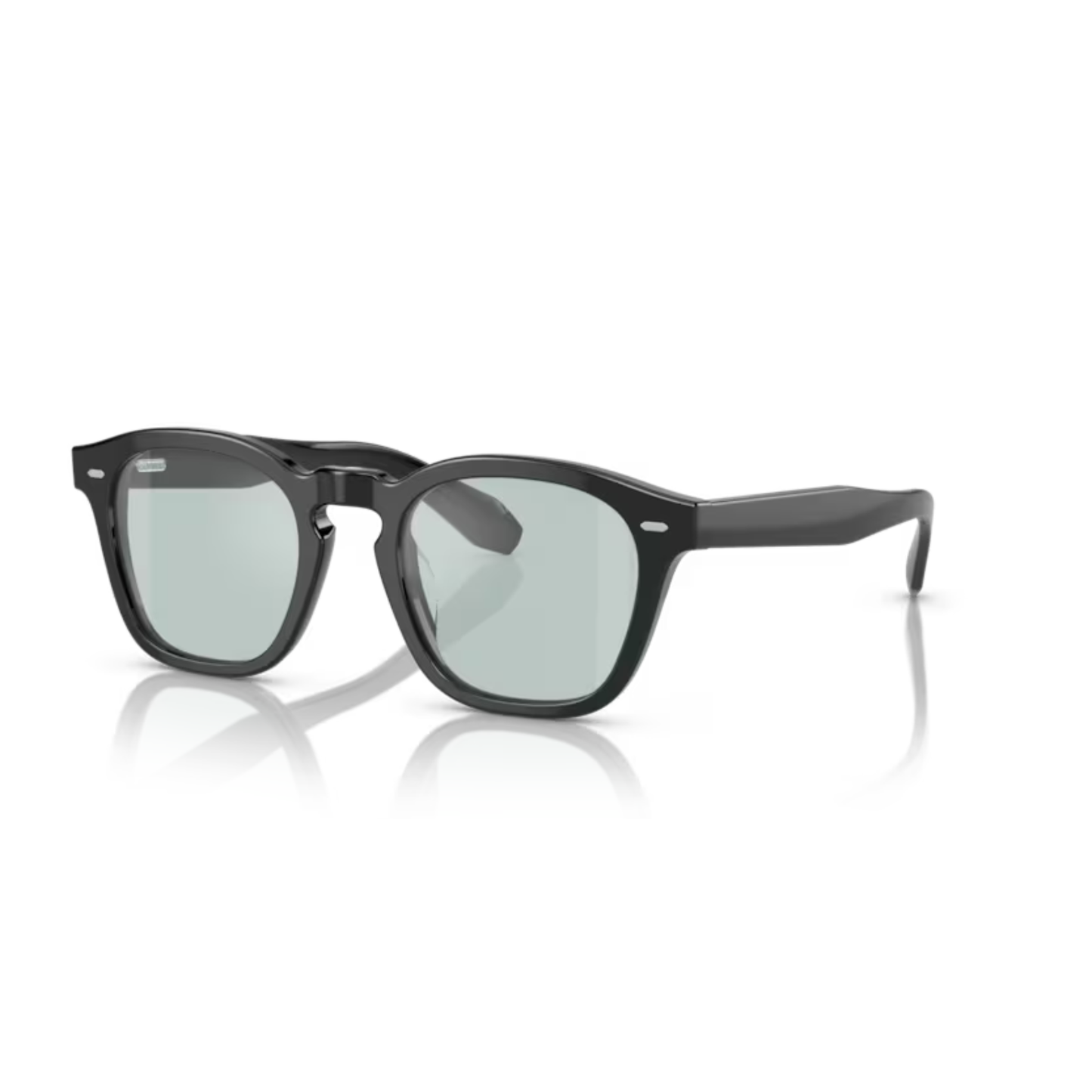 Oliver Peoples OV5527U Black Square Acetate Optical Eyeglasses Frame