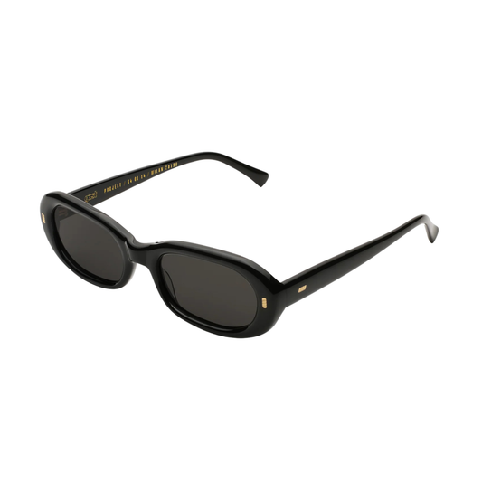 OndaBlack Onda oval sunglasses for women