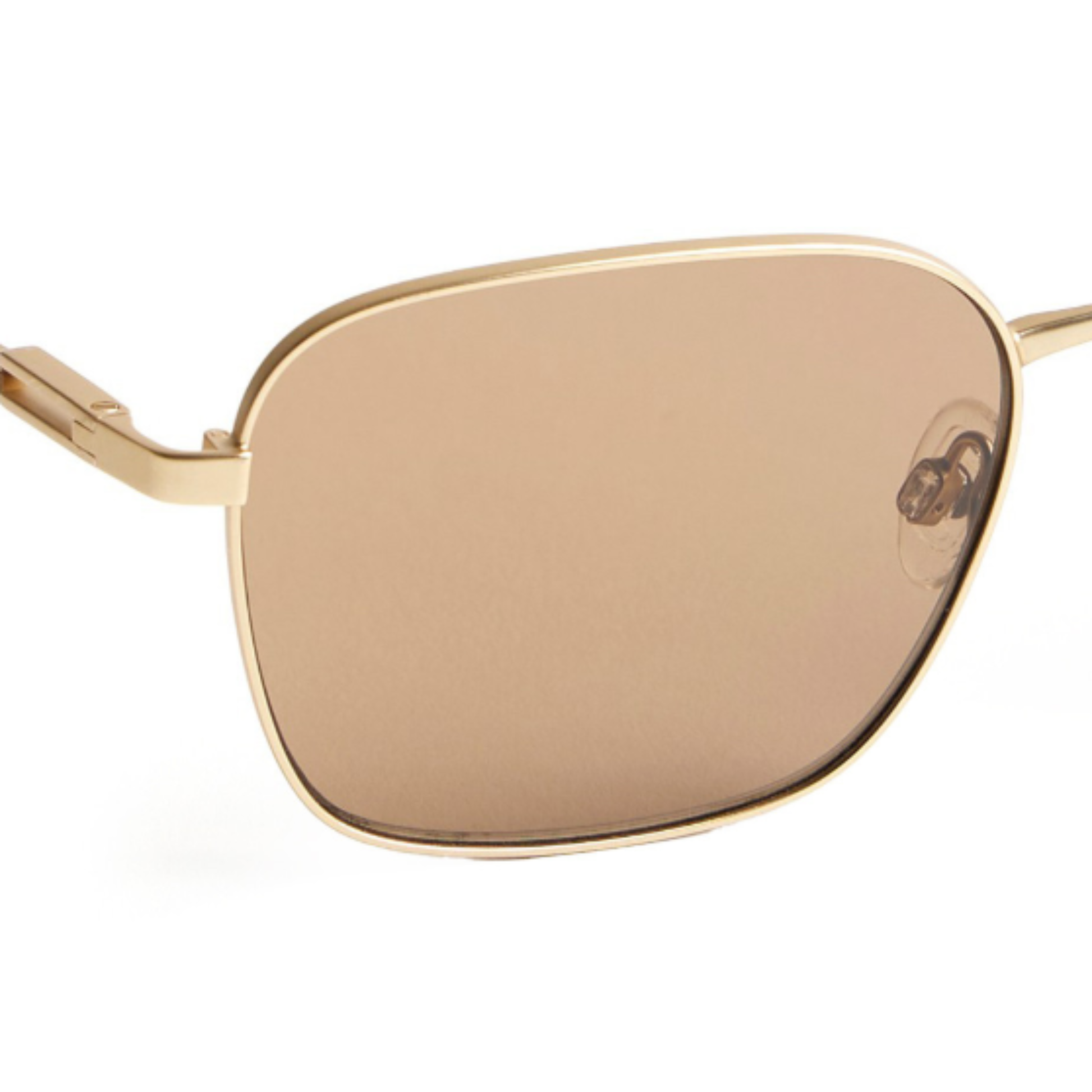 OP10218 unisex square sunglasses with premium metal frame and UV-protected lenses