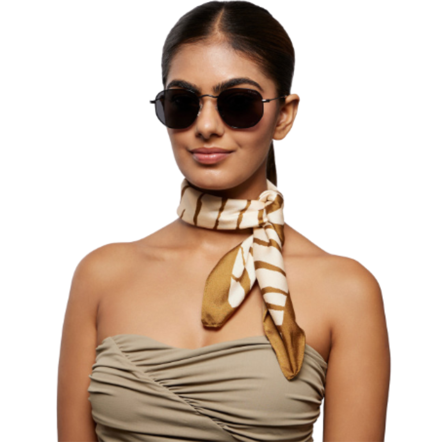 OP10276 unisex geometric sunglasses with lightweight frame and UV-protected lenses