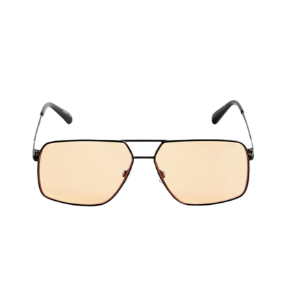 OP10295 unisex square sunglasses with premium metal frame and UV-protected lenses