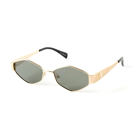 OP10319 women’s polarized hexagon sunglasses with lightweight metal frame