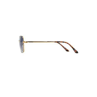 OP1922 unisex rectangle sunglasses with lightweight metal frame and UV-protected lenses