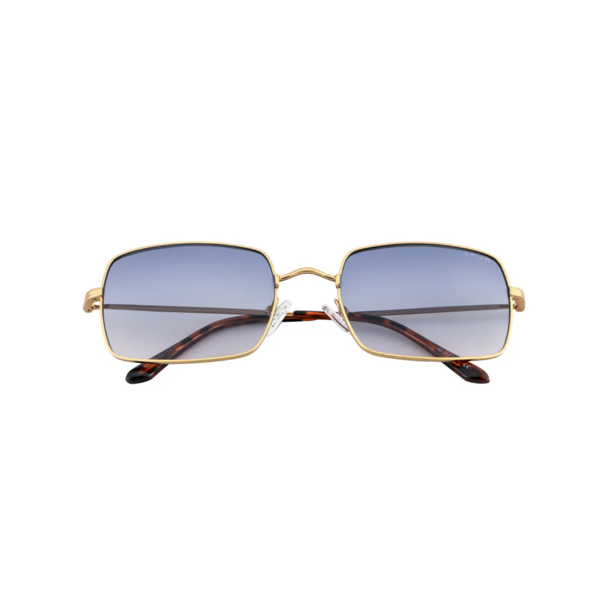 OP1922 unisex rectangle sunglasses with lightweight metal frame and UV-protected lenses