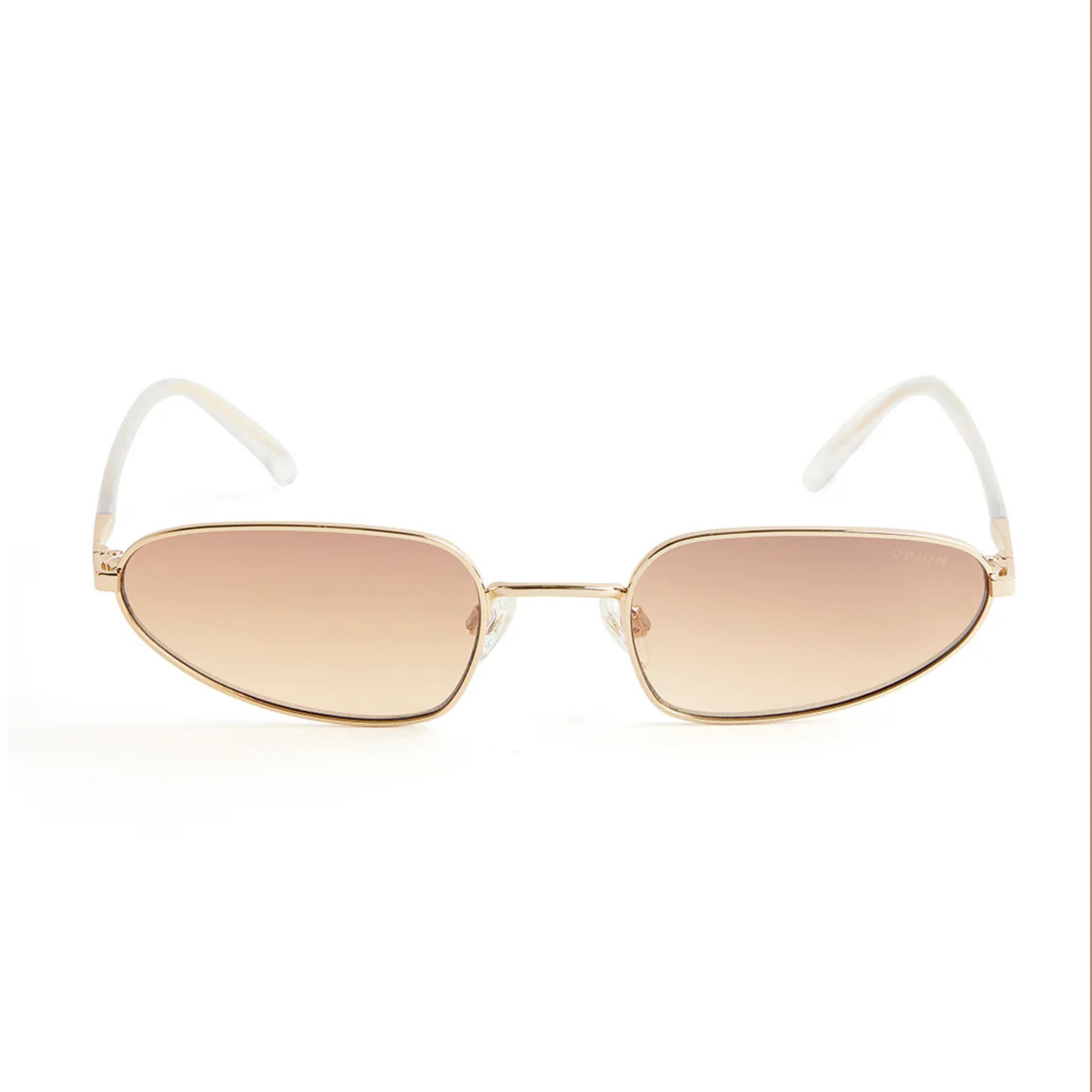 Opium OP10313 Women's Oval Sunglasses Front View