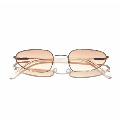 Opium OP10313 Women's Oval Sunglasses Brand Detail View