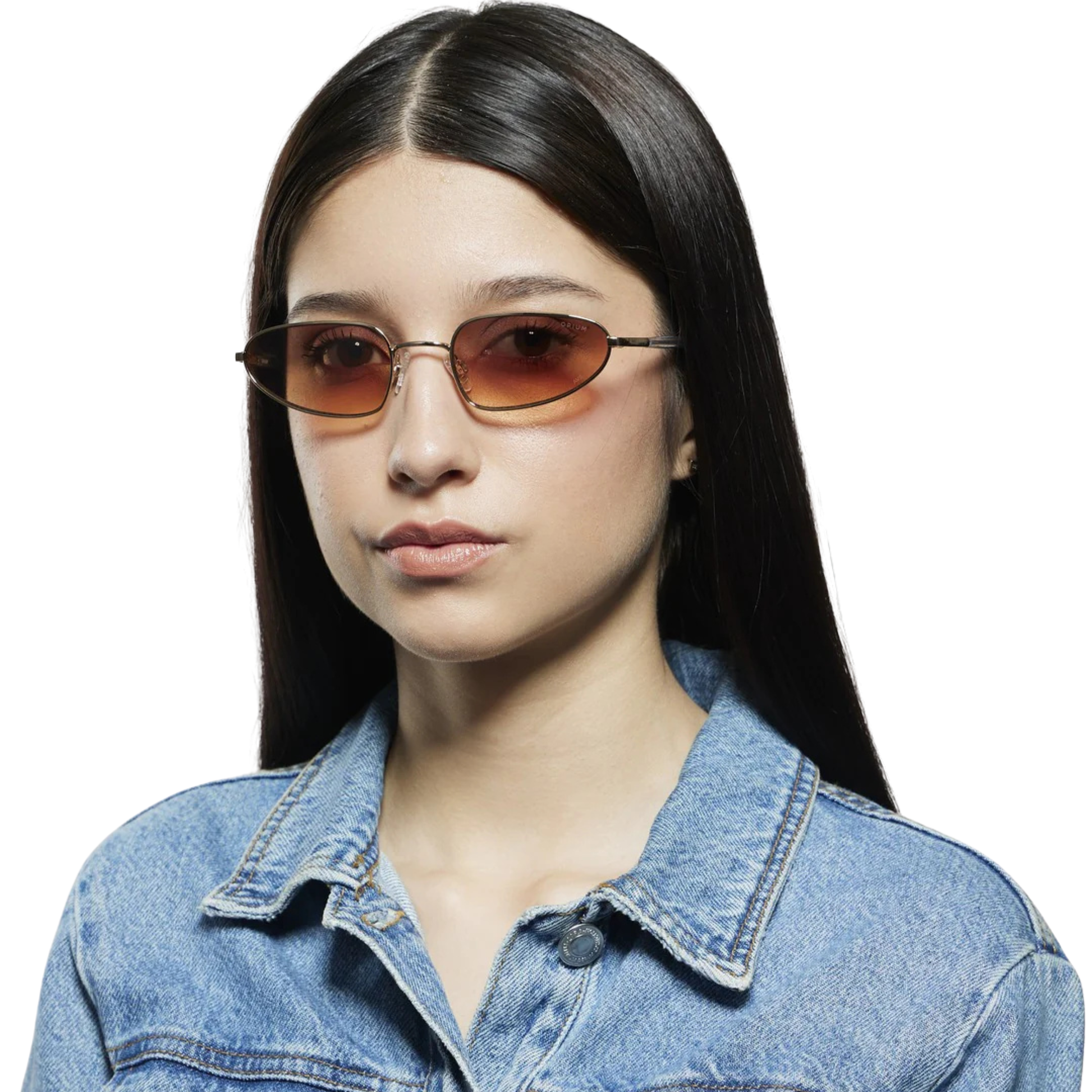 Opium OP10313 Women's Oval Sunglasses Lifestyle View