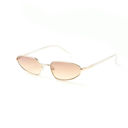 Opium OP10313 Women's Oval Sunglasses Angle View