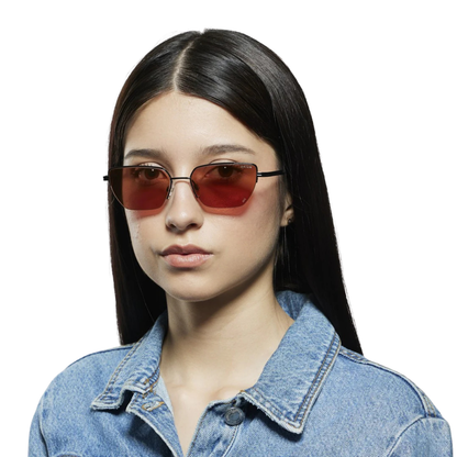 Opium OP10314 Women's Cat Eye Sunglasses Brand Detail View