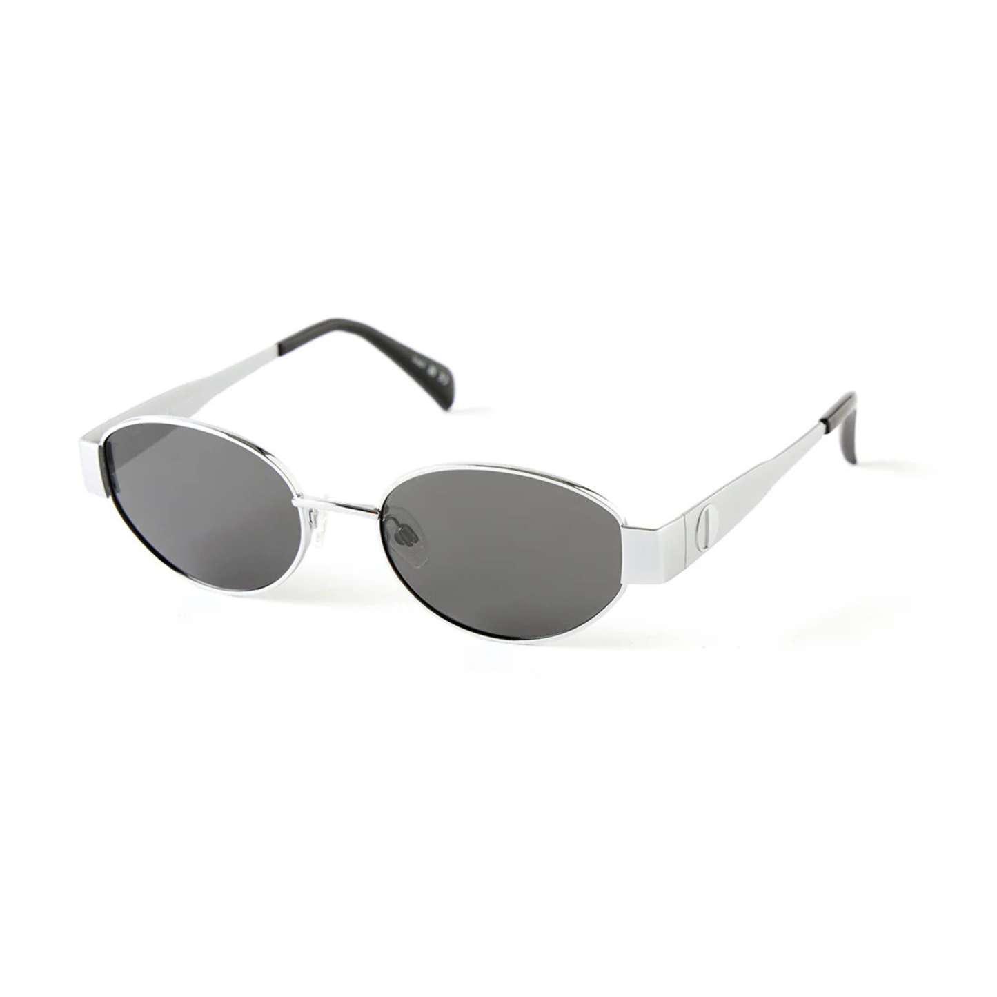 Opium OP10318 C01 premium metal sunglasses with lightweight frame and 100% UV protection. Angle View
