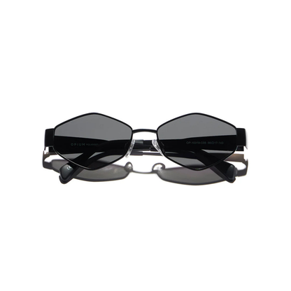 Opium OP10319 Women's Hexagon Polarized Sunglasses Front View