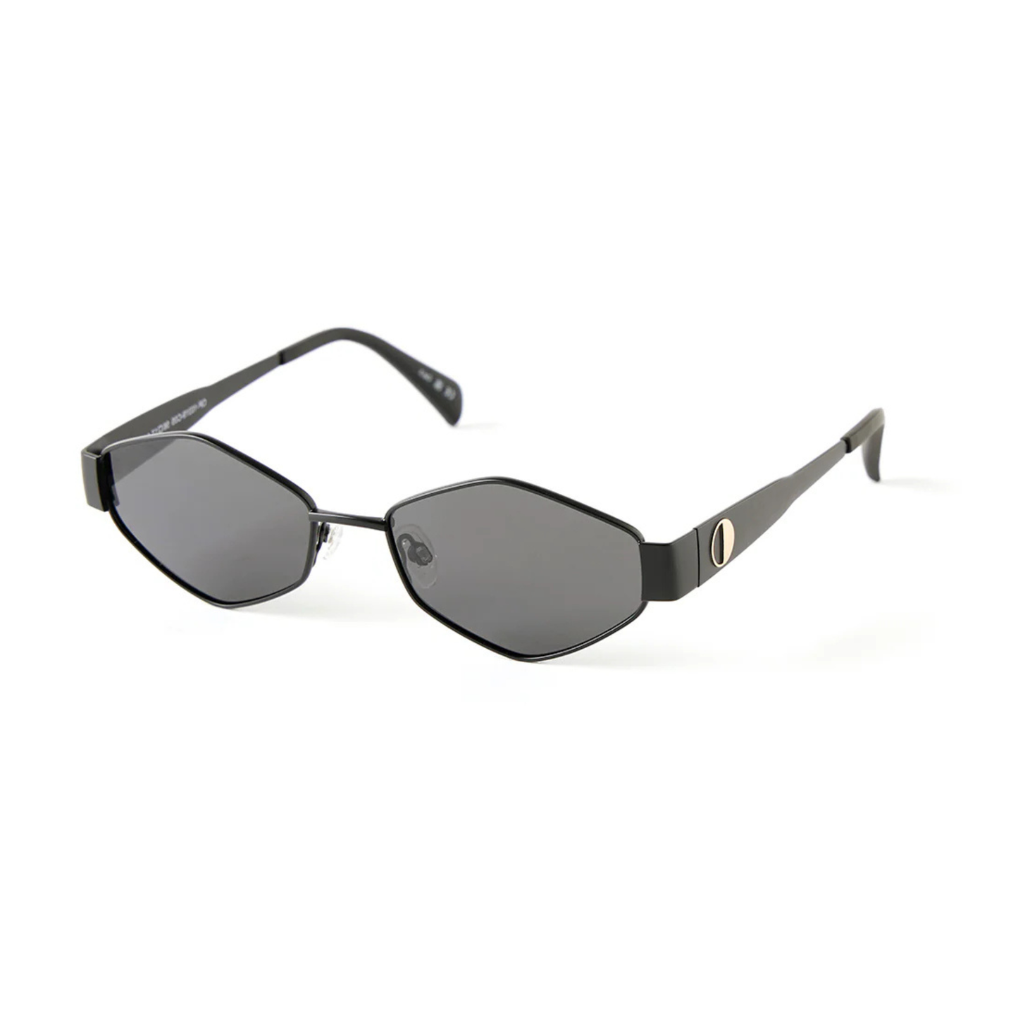 Opium OP10319 Women's Hexagon Polarized Sunglasses Angle View