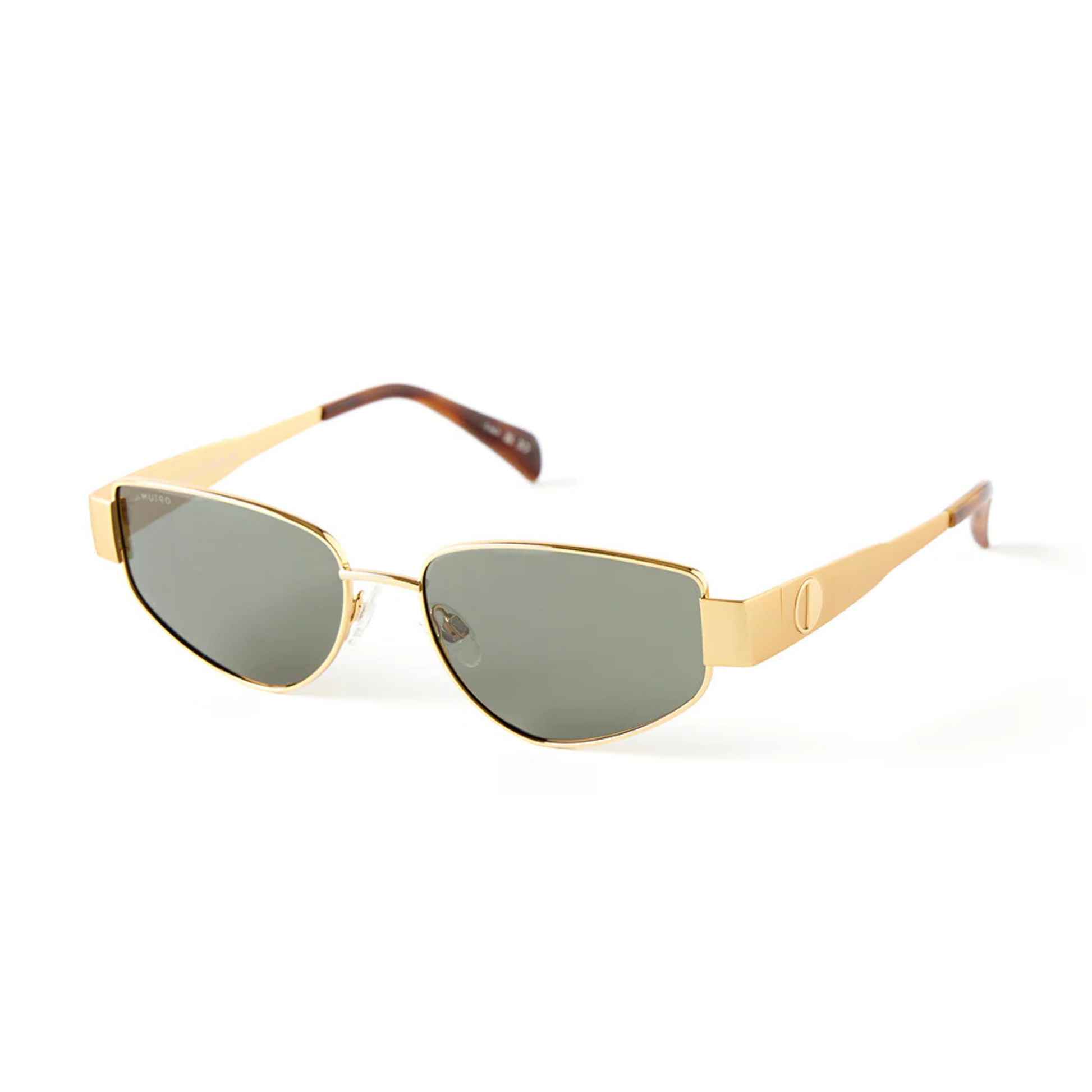 Opium OP10320 Valhalla premium metal sunglasses with lightweight frame and 100% UV protection. Angle  View