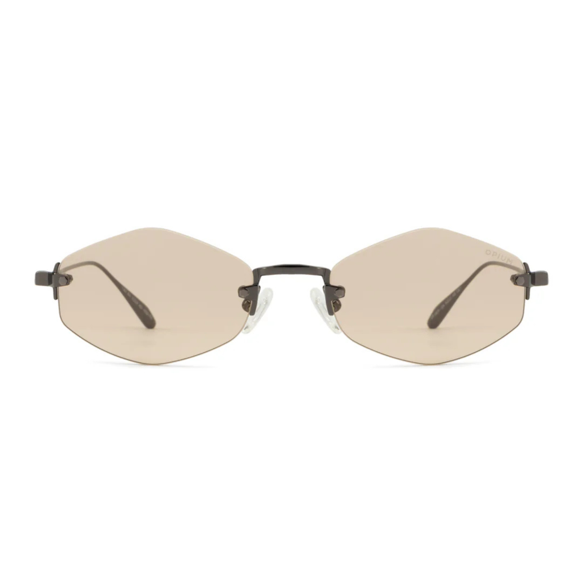 Opium OP10375 Starlight metal sunglasses with premium lightweight frame and 100% UV protection. Front View