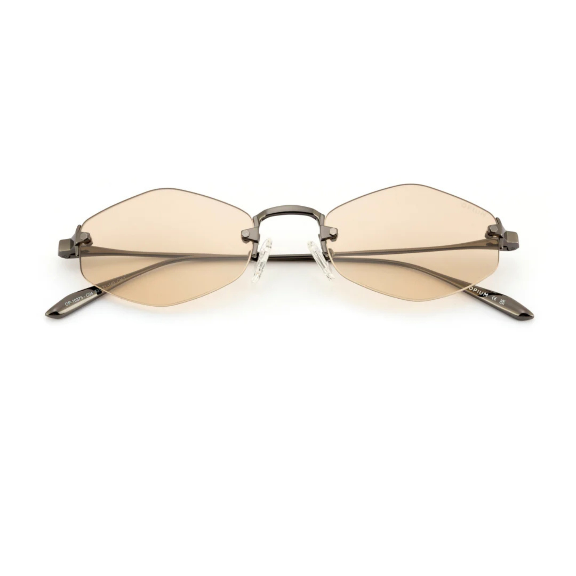 Opium OP10375 Starlight metal sunglasses with premium lightweight frame and 100% UV protection. Front View