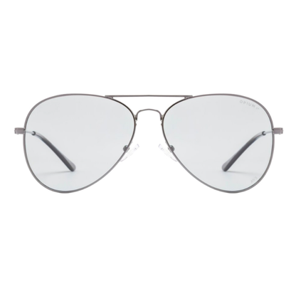 OPIUM OP1200 aviator polarized sunglasses with sleek metal full-rim frame