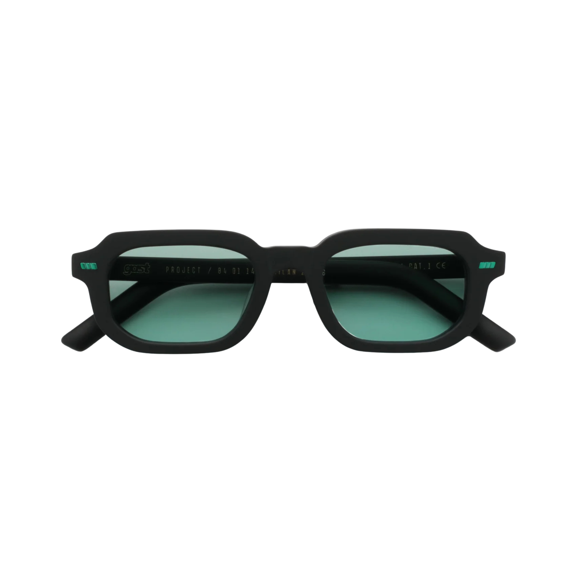 PaiMatteBlack Pai rectangle sunglasses for unisex wear
