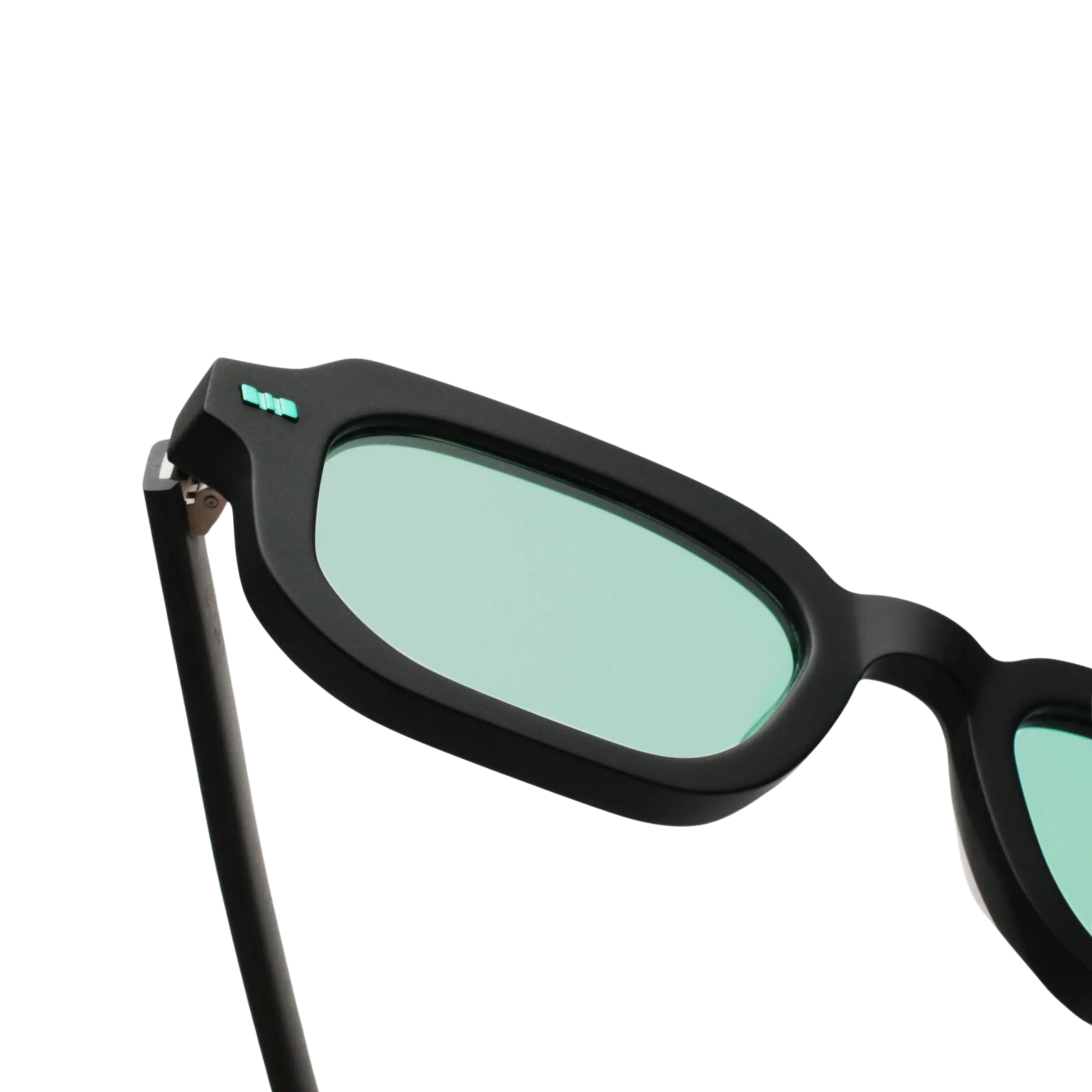 PaiMatteBlack Pai rectangle sunglasses for unisex wear