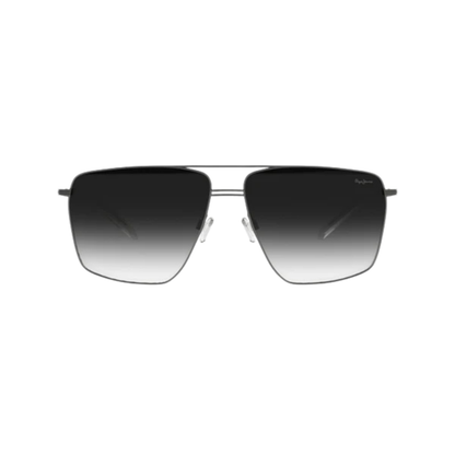 Pepe Jeans PJ5249 unisex metal rectangle sunglasses front view