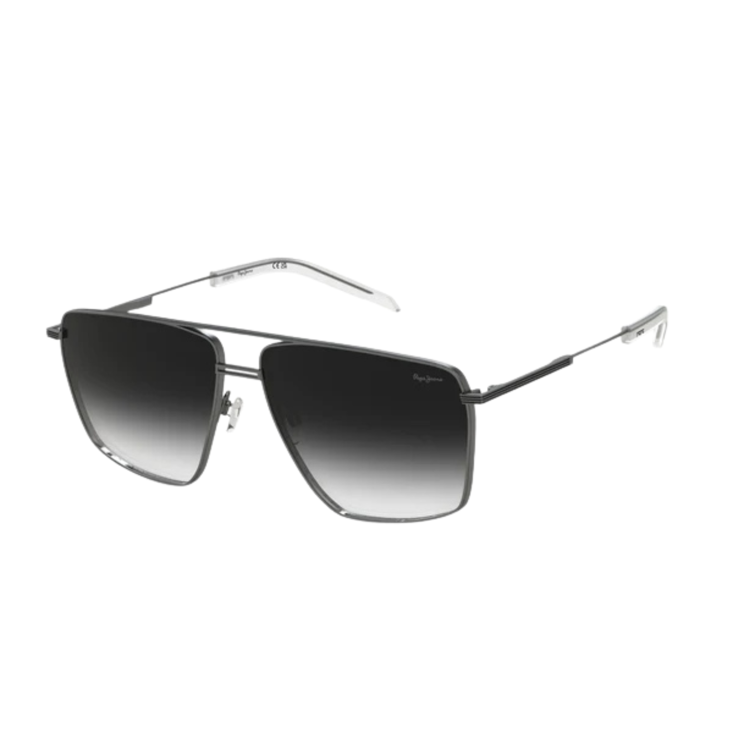 Pepe Jeans PJ5249 unisex metal rectangle sunglasses three quarter view