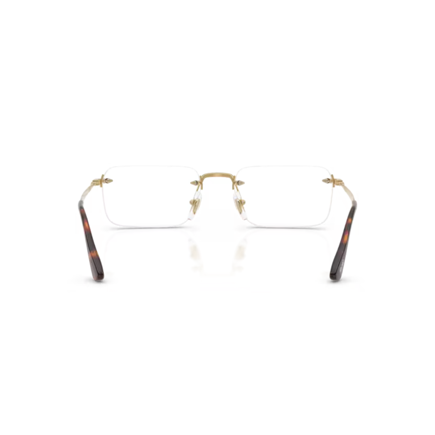 Persol PO1030V Luc Rimless Rectangle Eyeglasses Detail View