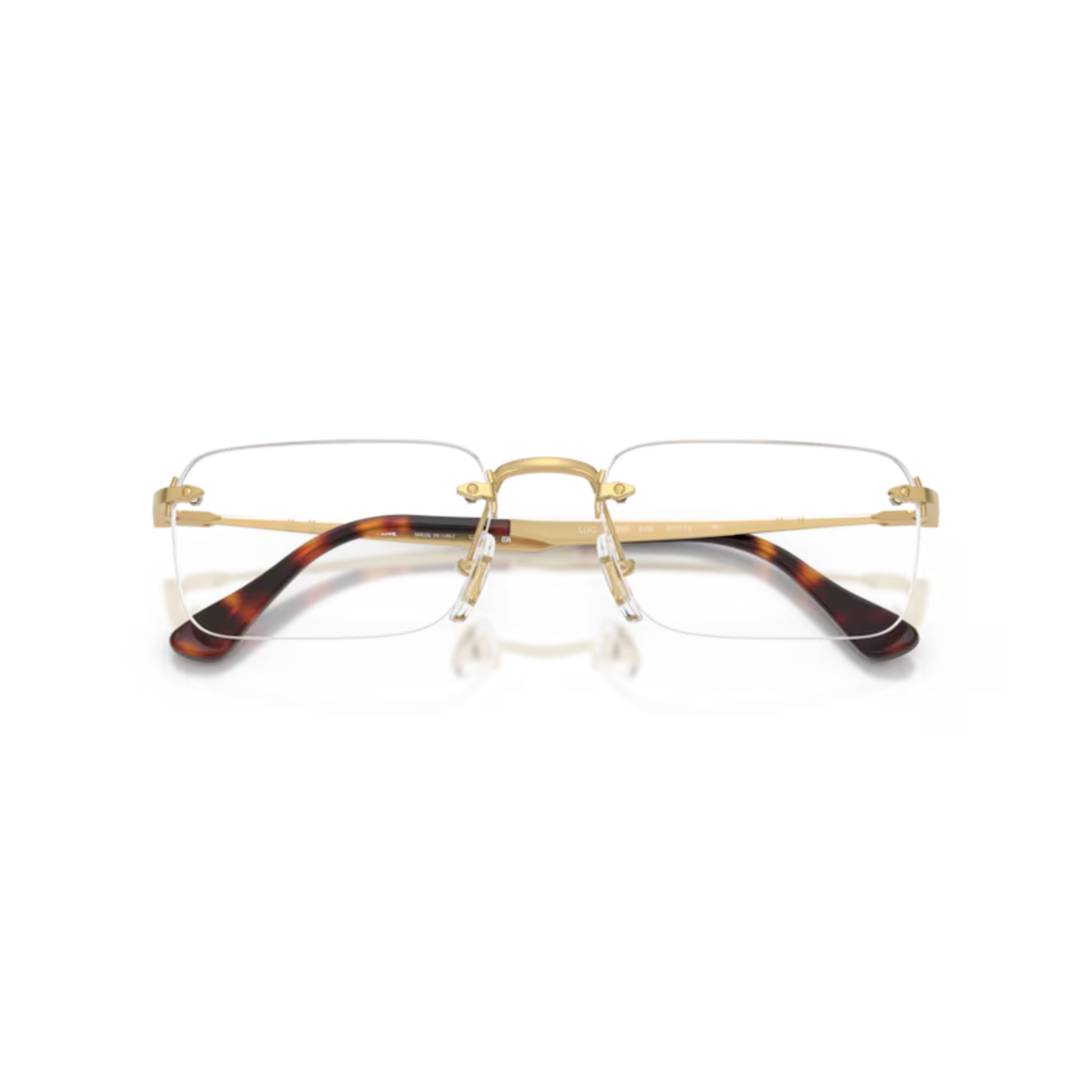Persol PO1030V Luc Rimless Rectangle Eyeglasses Front View