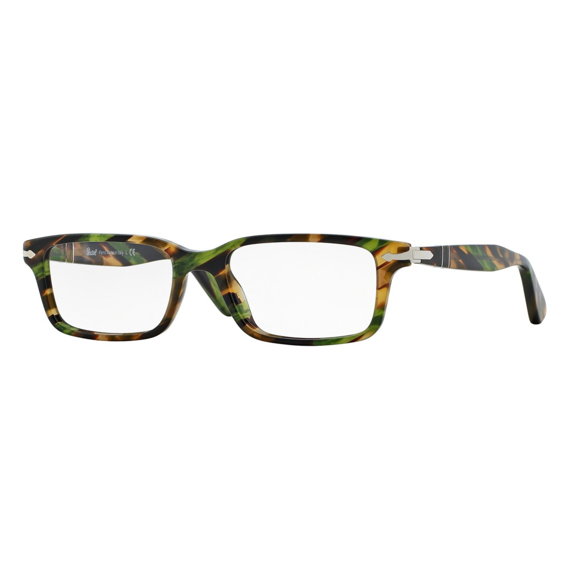 Persol PO2965VM unisex rectangle optical frame featuring premium Italian craftsmanship and timeless design.