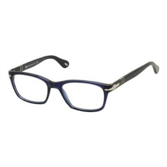 Persol PO3012V rectangle full-rim acetate optical frame with premium Italian craftsmanship and timeless styling.