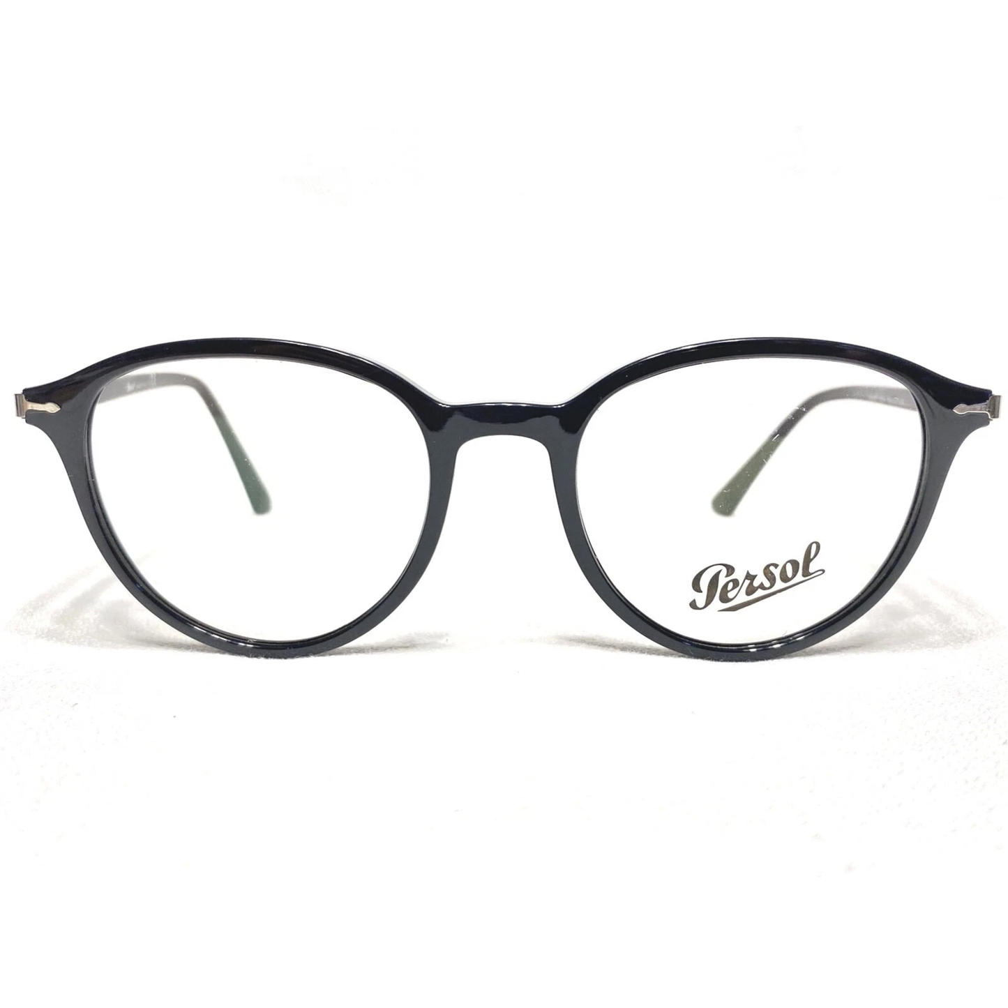 Persol PO3169V unisex acetate square-round optical frame with premium Italian craftsmanship and full-rim design.
