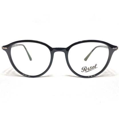 Persol PO3169V unisex acetate square-round optical frame with premium Italian craftsmanship and full-rim design.