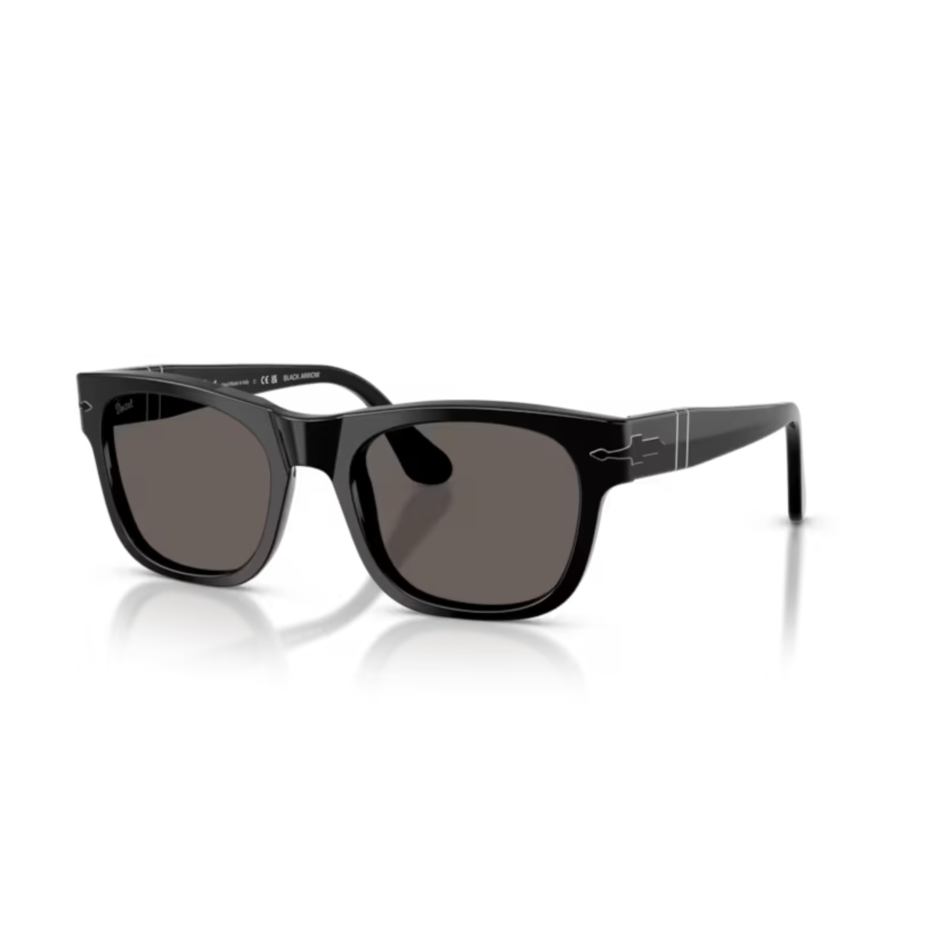 Persol PO3269S Acetate Square Sunglasses Angle View
