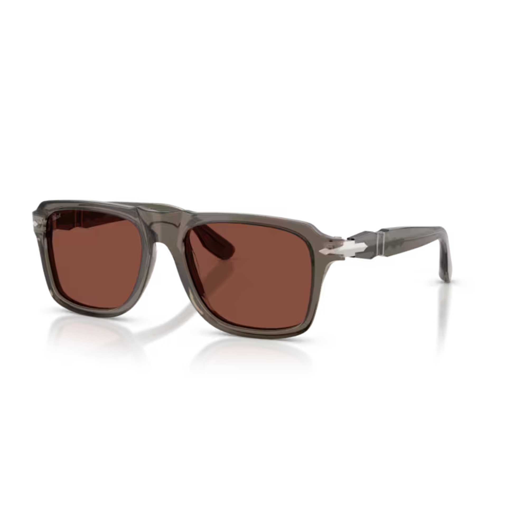 Persol PO8002S Rectangle Acetate Sunglasses Angle View