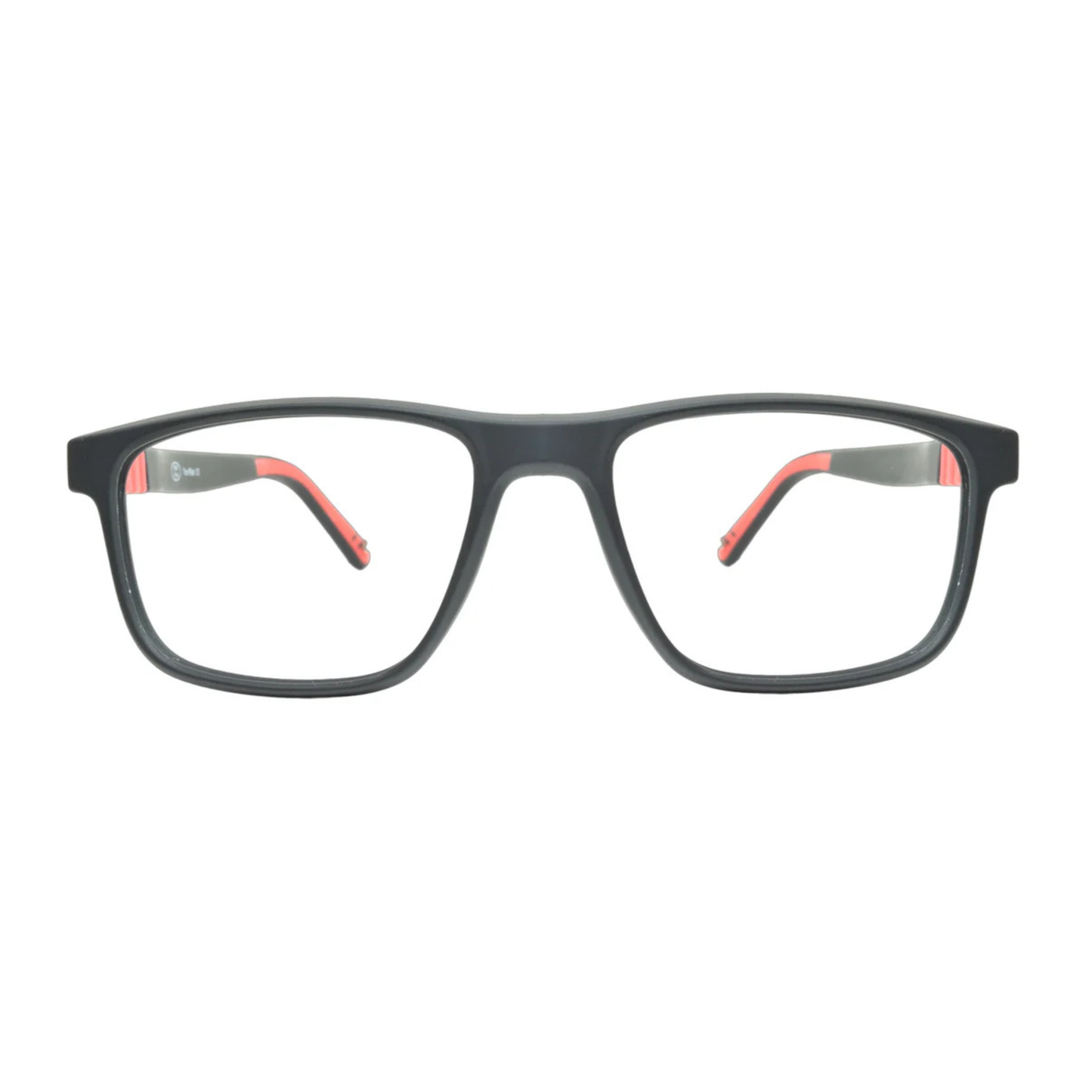Pitt Mitt Cameroon kids optical frame with lightweight TR90 construction for prescription lenses. Front View