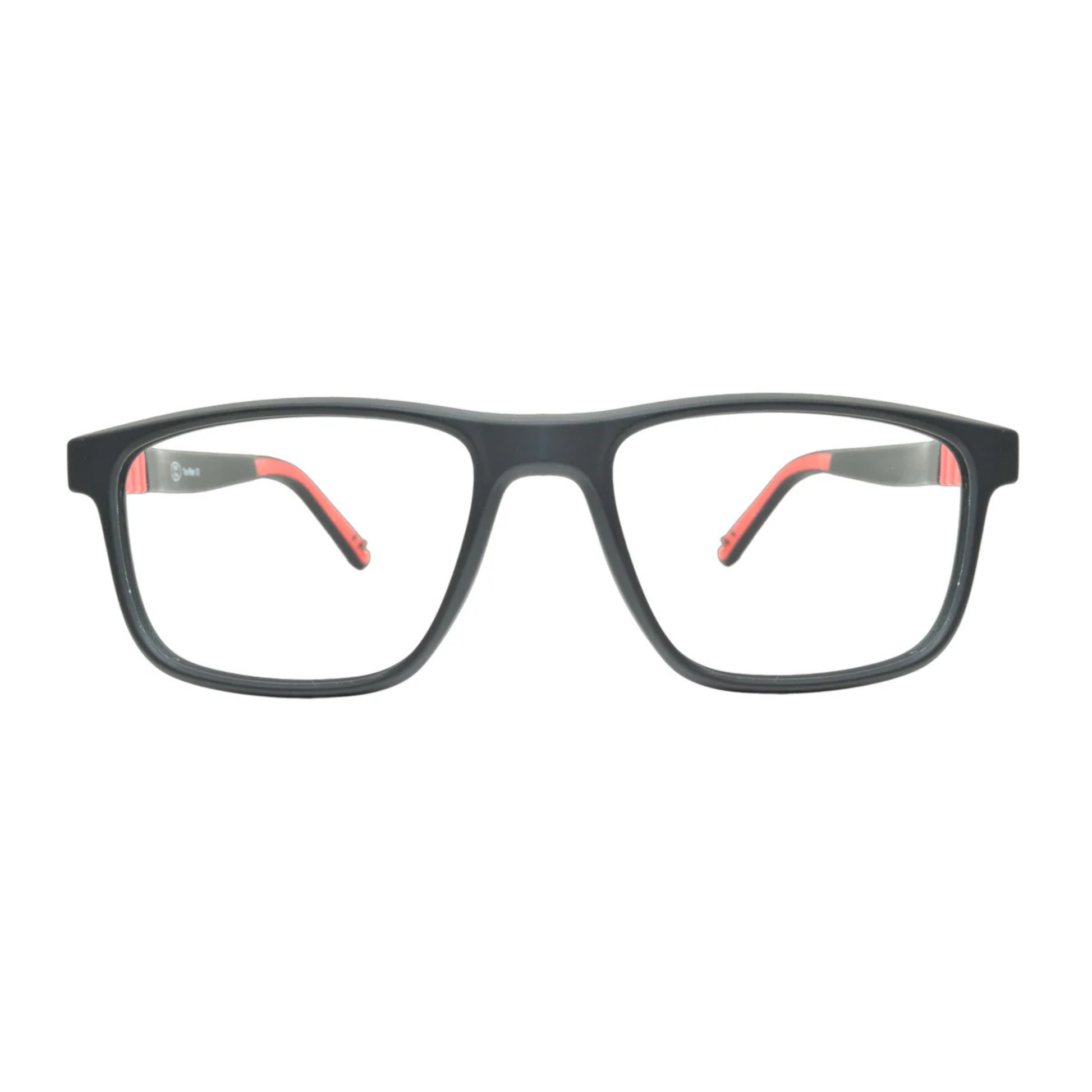 Pitt Mitt Cameroon kids optical frame with lightweight TR90 construction for prescription lenses. Front View