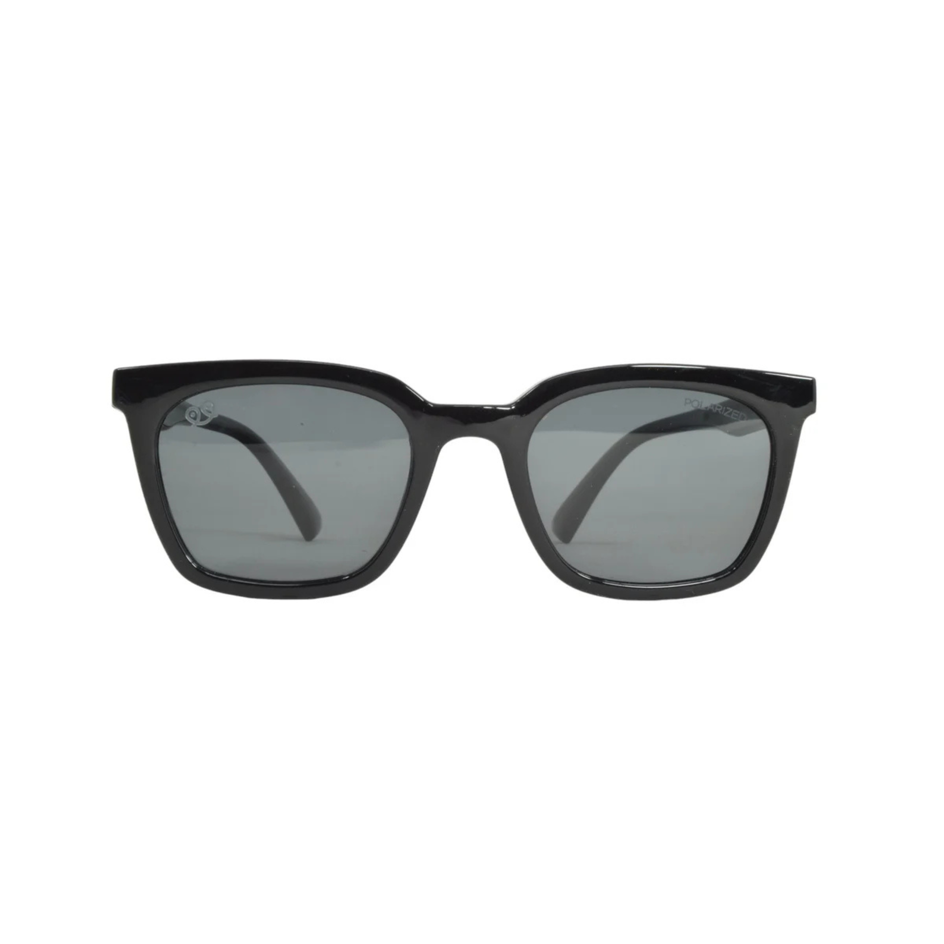 Pitt Mitt PM019P unisex square sunglasses with lightweight full-rim frame. Front View 