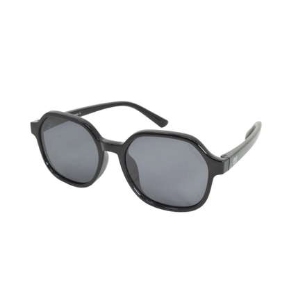 Pitt Mitt PM021P kids polarized pentagon sunglasses with lightweight TR90 frame and UV-protective polycarbonate lenses.