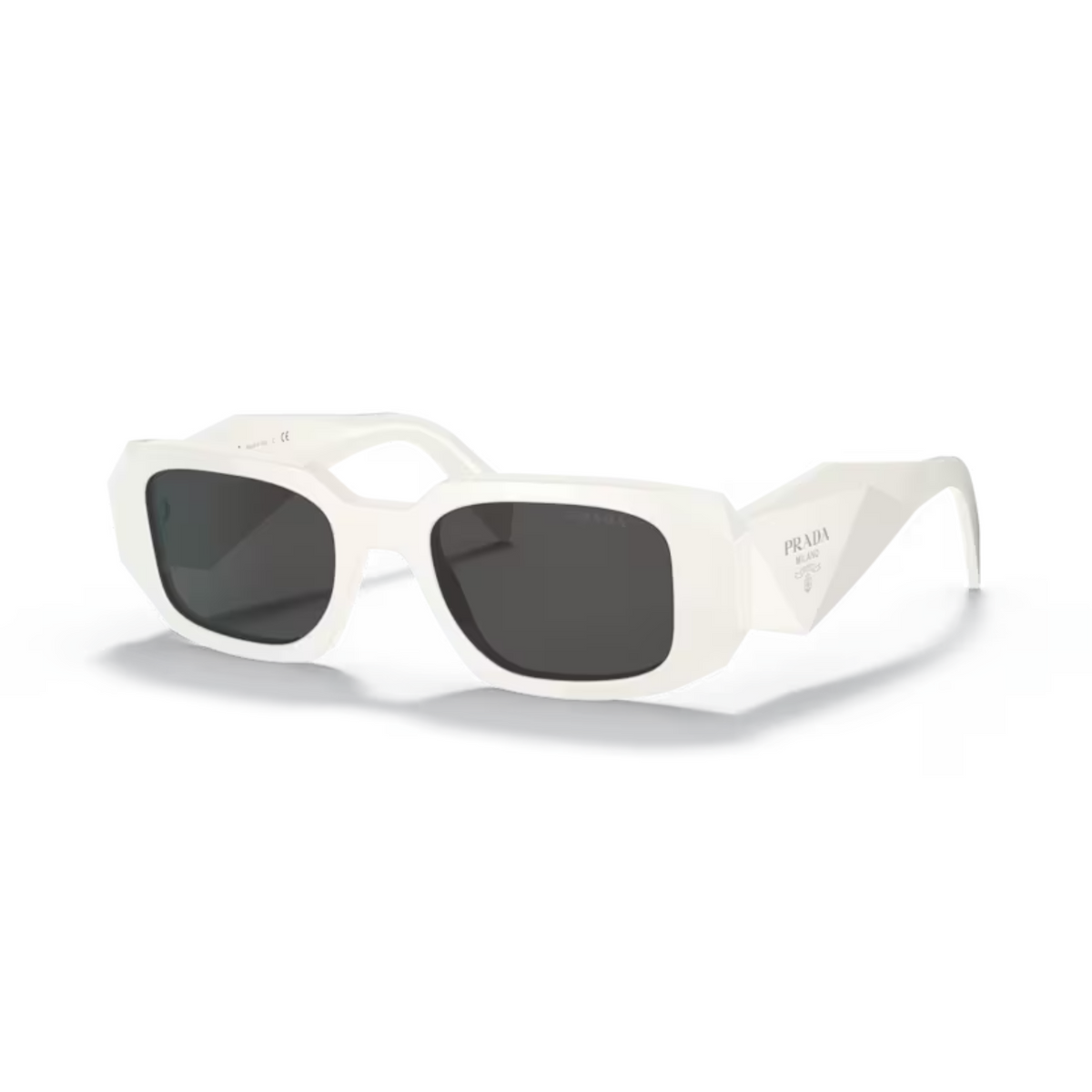 Prada PR17WS unisex acetate rectangle sunglasses front view