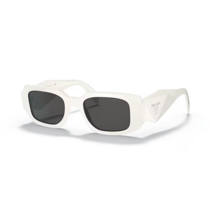 Prada PR17WS unisex acetate rectangle sunglasses front view