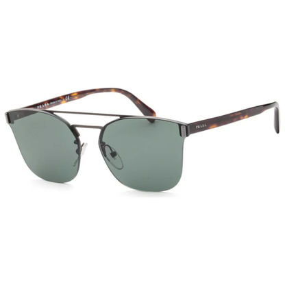 Prada PR67TS unisex Clubmaster metal sunglasses with premium designer styling and UV-protective lenses.