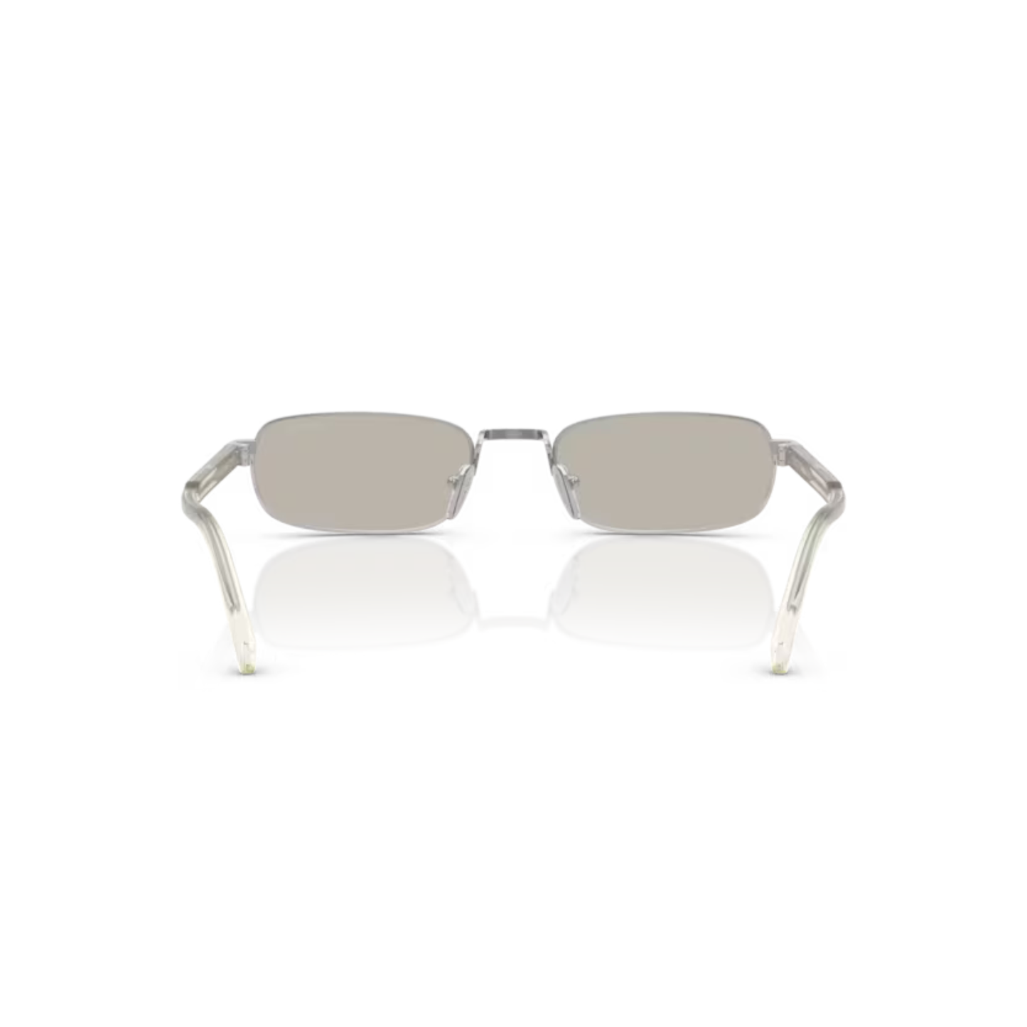 Prada PRB54S men's rectangle metal full-rim sunglasses with premium luxury designer styling.