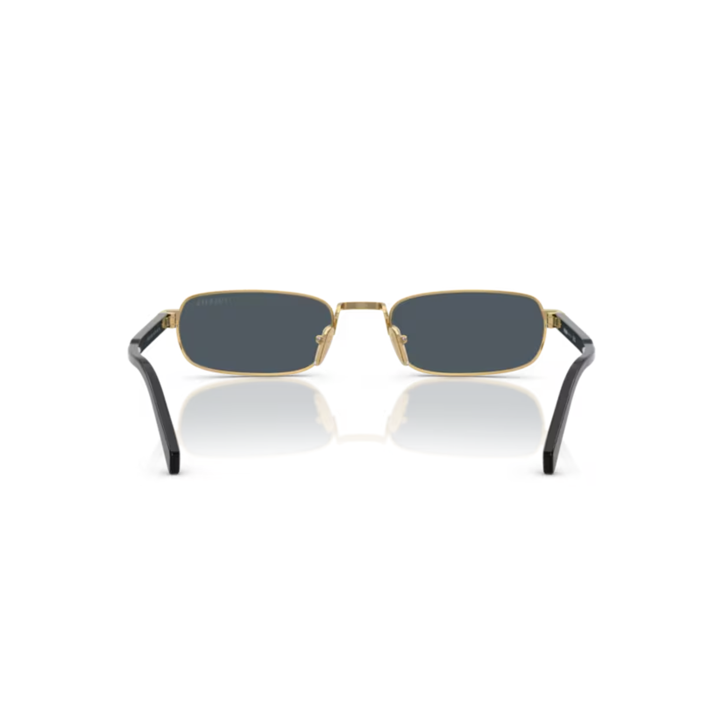 Prada PRB54S men's rectangle metal full-rim sunglasses with premium luxury designer styling.