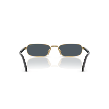 Prada PRB54S men's rectangle metal full-rim sunglasses with premium luxury designer styling.