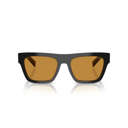 Prada PRC03S men's square acetate full-rim sunglasses with premium luxury designer styling.