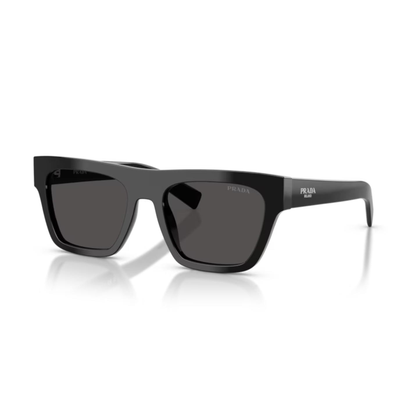 Prada PRC03S men's square acetate full-rim sunglasses with premium luxury designer styling.