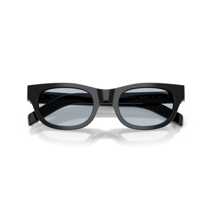 Black16k30w Prada PRC09S oval square sunglasses unisex
