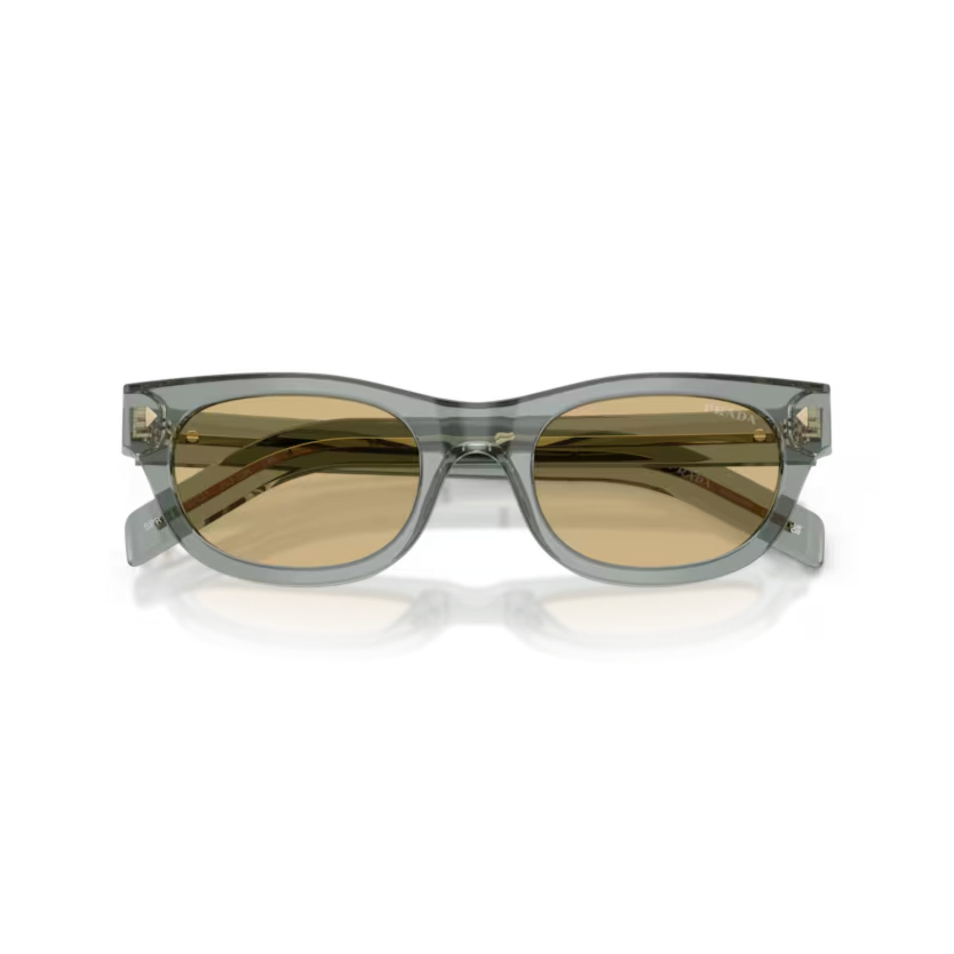 TransparentGrey21J70R  Prada PRC09S oval square sunglasses unisex