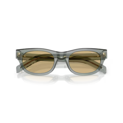 TransparentGrey21J70R  Prada PRC09S oval square sunglasses unisex
