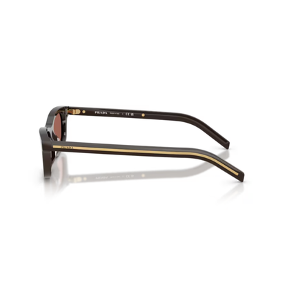 BrownCigar27I20W Prada PRD05S unisex pillow designer sunglasses