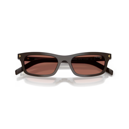 BrownCigar27I20W Prada PRD05S unisex pillow designer sunglasses