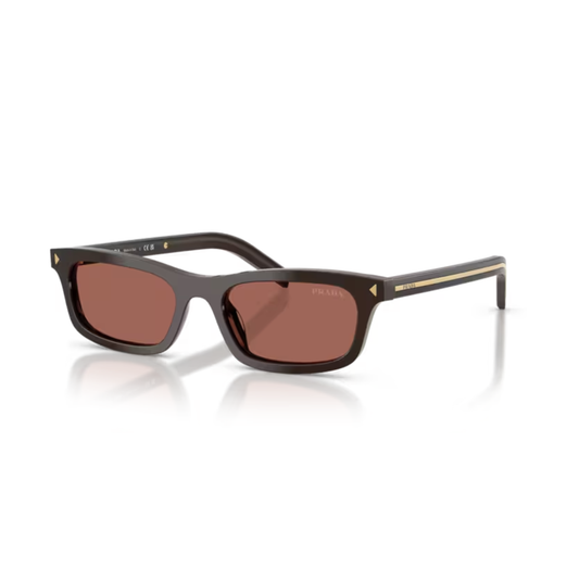 BrownCigar27I20W Prada PRD05S unisex pillow designer sunglasses
